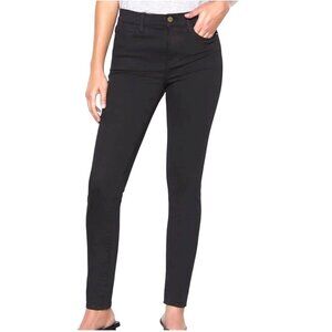 FRAME Le Skinny De Jeanne Womens Denim Black Skinny Jeans Size 26